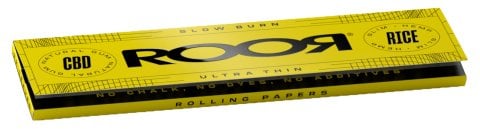 Cbd  Roor  Yellow  Rice  Ultra  Slim  Papers   Tips 2