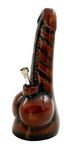 Ceramic  Penis  Bong 28cm