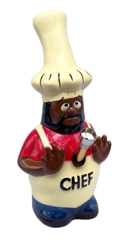 Ceramic  Tube  Head  Bong 25cm