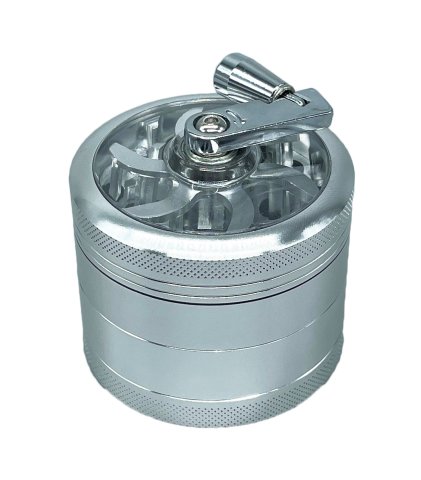 Cnc 4  Part  Grinder  With  Handle 2
