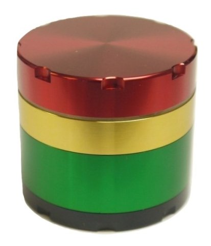 Coloured 4  Part  Metal  Grinders 4