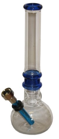 Coloured  Glass  Bong 131