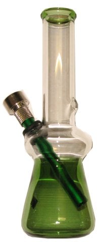 Coloured  Glass  Bong 136