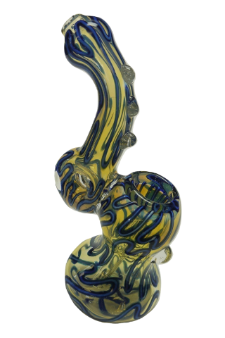 Coloured  Glass  Bubbler