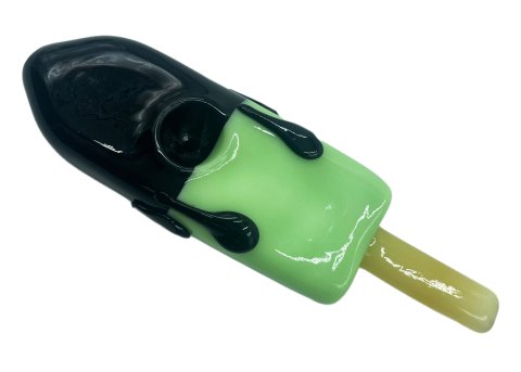 Coloured  Glass  Ice  Lolly  Pipe 5 1