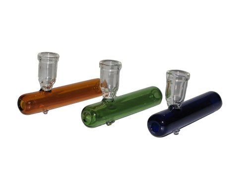 Coloured  Glass  Shotgun  Pipes