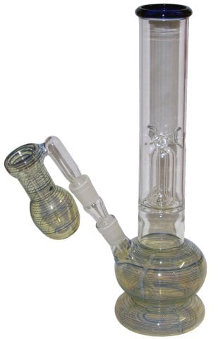 Coloured  Percolator  Bong  With  Ash  Catcher