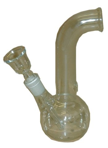Curved  Glass  Bong