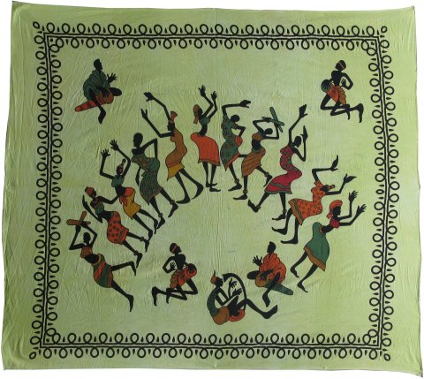 Dancing  Tribal 16  Design  Double