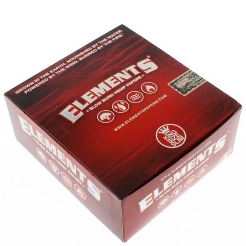Elements  Red  Kingsize  Slim  Hemp  Papers