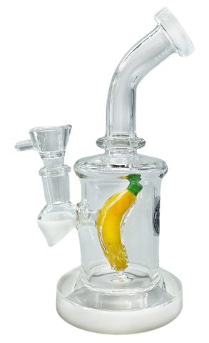 Glass  Banana  Percolator  Bong 3