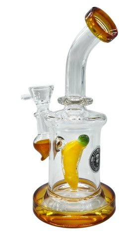 Glass  Banana  Percolator  Bong 5
