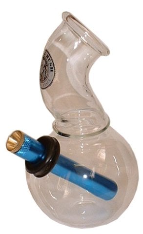Glass  Bent  Bubble  Bong
