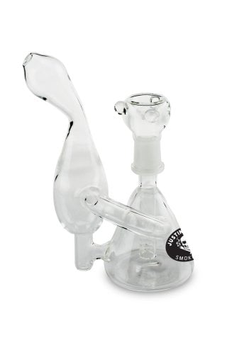 Glass  Double  Chamber  Bong