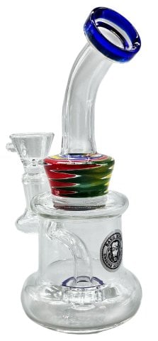 Glass  Percolator  Bong 801