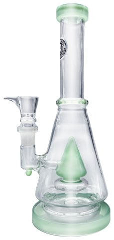 Glass  Percolator  Conical  Bong 25cm