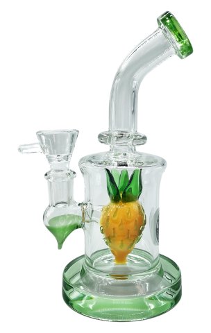 Glass  Pineapple  Percolator  Bong 6