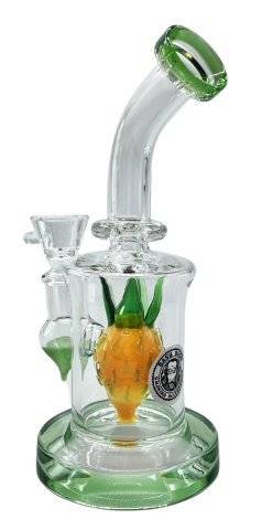 Glass  Pineapple  Percolator  Bong 7