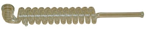 Glass  Pipe 12  Spiral 22cm