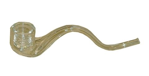 Glass  Pocket  Pipe  Curved