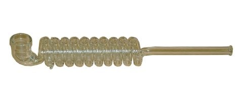 Glass  Spiral  Pipe 20cm