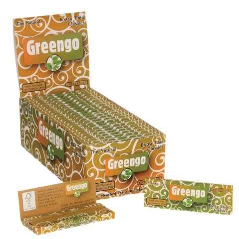 Greengo  Unbleached  Extra  Thin  Regular  Papers