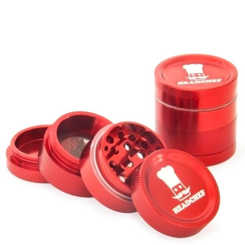 Headchef 30mm 4  Part  Metal  Grinders