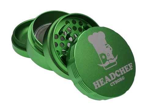 Headchef  Cyborg 62mm 4  Part  Grinder 1