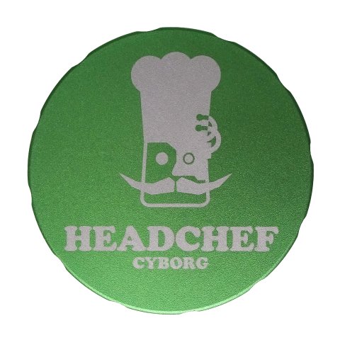 Headchef  Cyborg 62mm 4  Part  Grinder 8