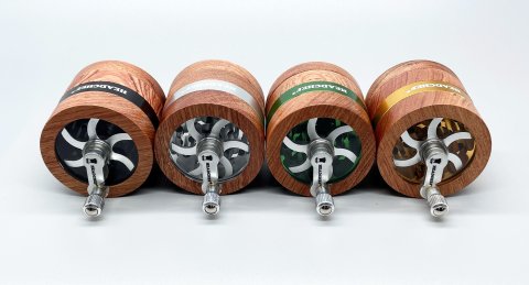 Headchef  Woodsman 62mm 4  Part  Grinder 1