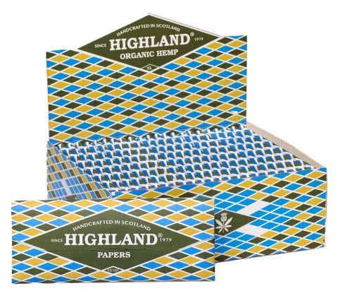 Highland  Xl  Hemp  Papers   Tips