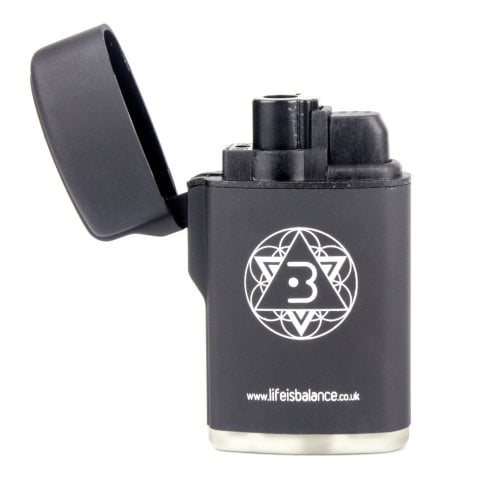 Life  Is  Balance  Jet  Flame  Lighter  Box  Of 12