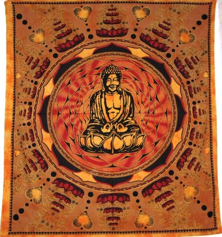 Lotus  Buddha  Design  Double