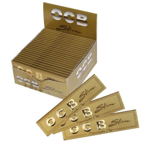 Premium  Gold  Ocb  Kingsize  Slim 1