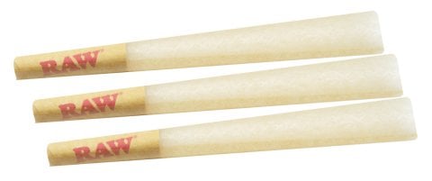 Raw  Black  Kingsize 3  X 1  Pre  Rolled  Unbleached  Cones  Box  Of 32  X 3  Packs 2