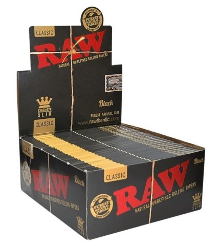 Raw  Black  Kingsize  Slim 2