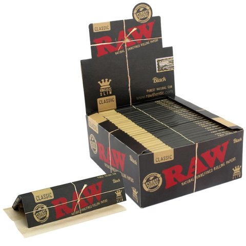 Raw  Black  Kingsize  Slim 3