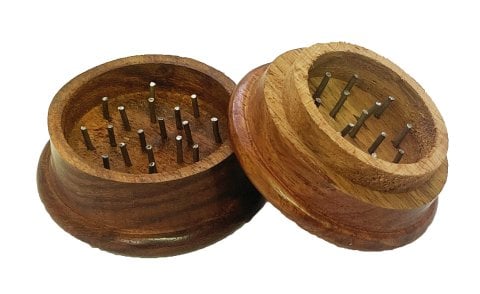 Wooden  Herb  Grinder 56mm