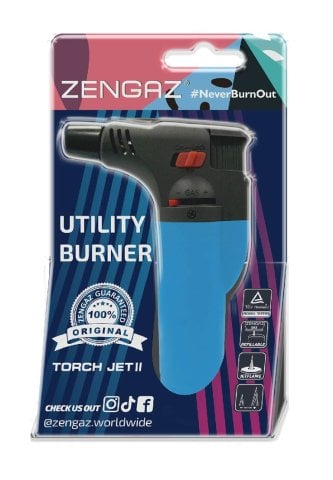 Zengaz  Torch  Jet  Flame  Lighter  With  Stand