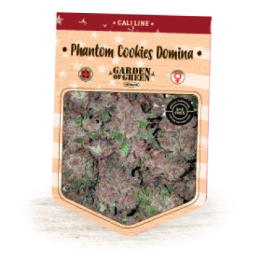 Garden Of Green Cannabis Seeds Phantom Cookies Domina