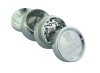 Headchef  Headchef  Classic 30mm 4  Part  Metal  Grinder  Silver