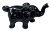 Ceramic  Black  Elephant  Pipe 1