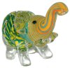 Coloured  Glass  Elephant  Pipe 1