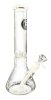 Glass  Beaker  Bong  With  Ice  Spikes   Coloured  Base 33cm 2