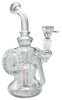 Glass  Dome  Recycler  Percolator  Bong 20cm 4