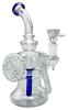 Glass  Dome  Recycler  Percolator  Bong 20cm