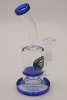 Glass  Justin  Hale  Bong  With  Honeycomb  Percolator 1