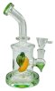 Glass  Mango  Percolator  Bong 7