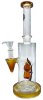 Glass  Percolator  Autumn  Leaves  Bong 27cm 2