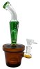 Glass  Percolator  Cactus  Bong 23cm 2